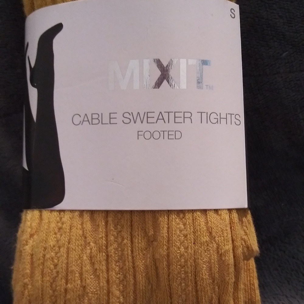 Mixit cable tights sz S